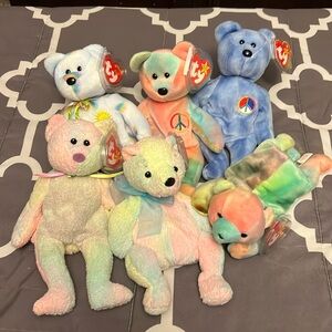 Peace Beanie Baby Bundle